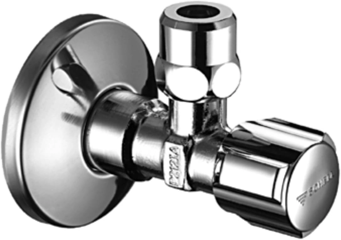 Угловой вентиль Schell Comfort, 1/2"x3/8", хром