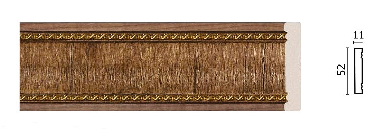 156-3/ (Султан) Дубовый/ Молдинг (50*11*2400 мм)/40