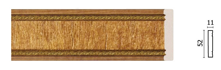 156-4/ Молдинг средний (50*11*2400)/40