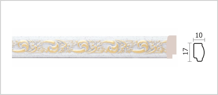 158-30G/ (ХайТек) Молдинг  (17*10*2400)/56