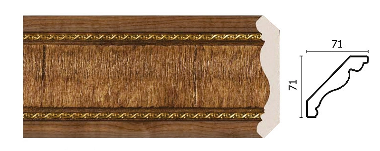 172-3/ Карниз широкий (71*71*2400 мм)/14