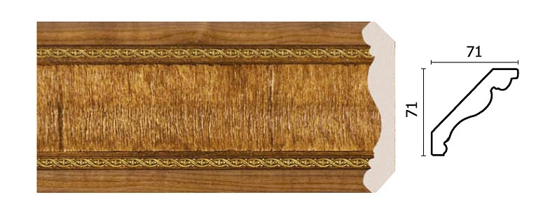 172-4/ Карниз широкий (71*71*2400 мм)/14