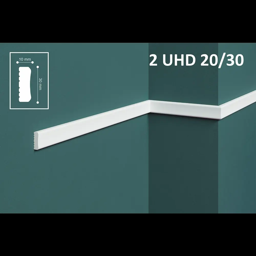 20/30 2 UHD (165A) Молдинг настенно-потолочный  из полимера ультравысокой плотности(40)