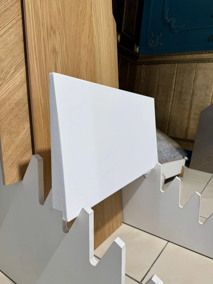 3D Панель "Светотень" A 600х300х46низ,11верх мм (треугольник с подсветкой)