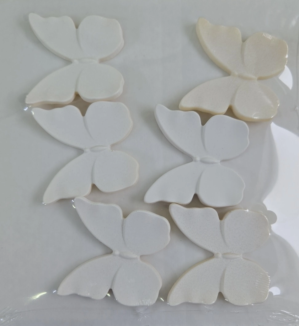 Бабочки комплект 60*60*14,5мм  (6 шт)
