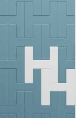 3D панель "H" 240х260х17мм