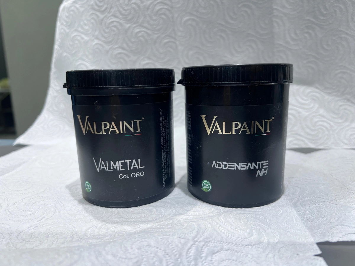 Valmetal col Oro (600g) декоративное покрытие на водной основе для внутренних работ
