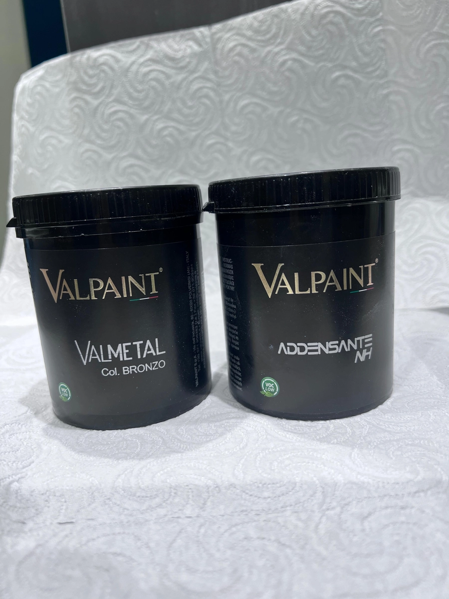 Valmetal col Bronzo (600g)  декоративное покрытие на водной основе для внутренних работ