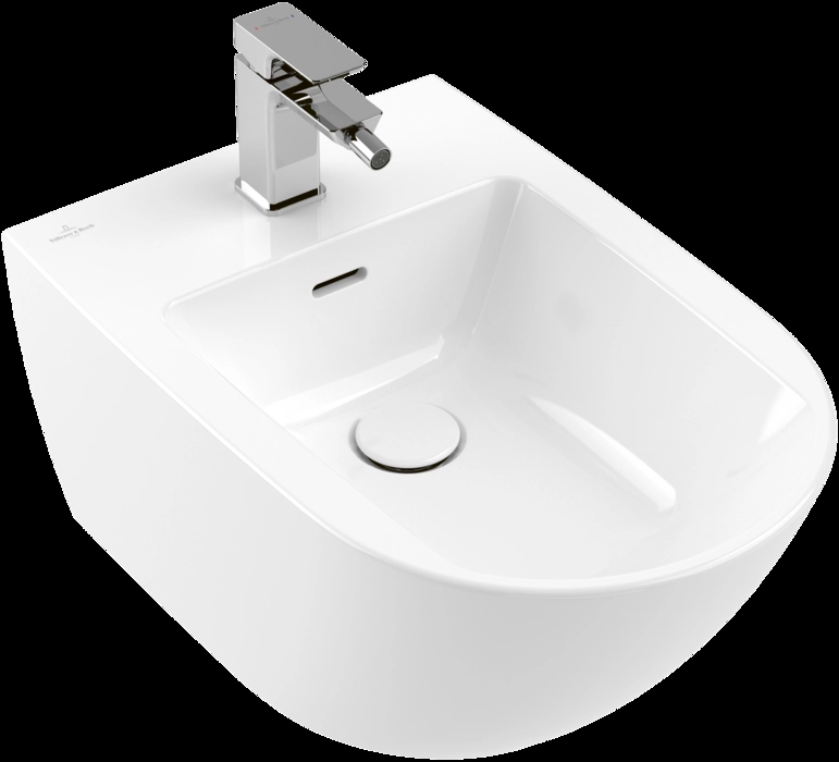 Биде подвесное Villeroy & Boch Subway 3.0 375x570 мм, белый