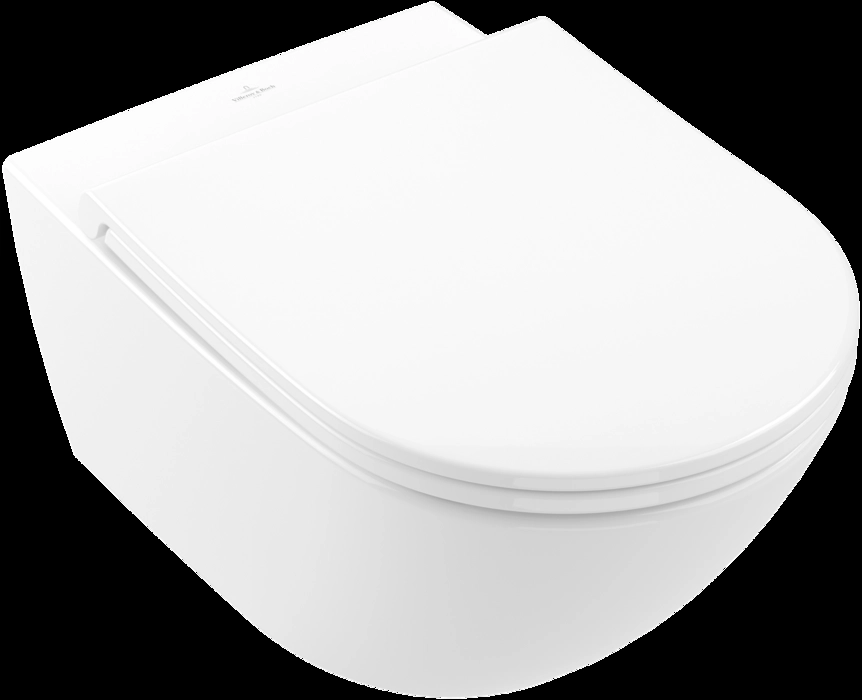 Унитаз подвесной Villeroy & Boch Subway 3.0 Twist Flush + сиденье SoftClose