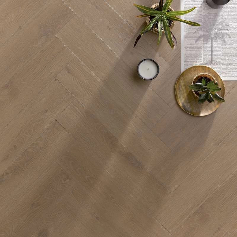 511 Elegant Herringbone KRAFT Oak 644*143*8mm