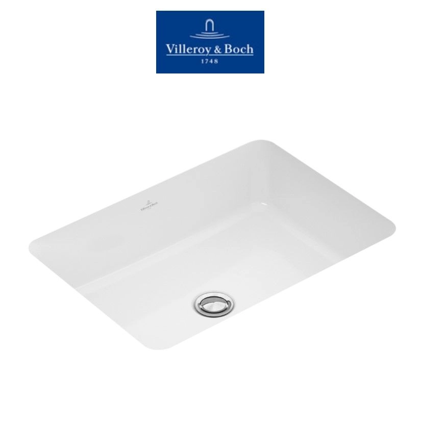 Раковина врезная снизу Villeroy & Boch Lunea 540x340мм, белая