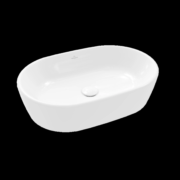 Раковина чаша овальная Villeroy & Boch Architectura 600х400, белая