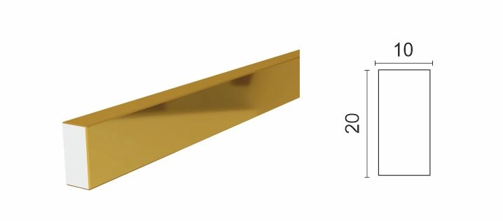 610A-GR Молдинг (20*10*2400)/54