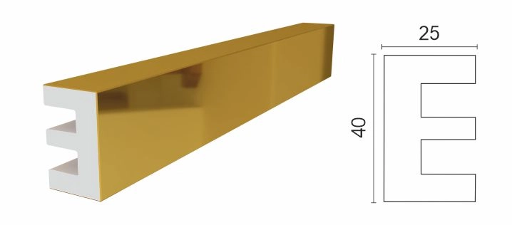 612A-GR Молдинг (40*25*2400)/26