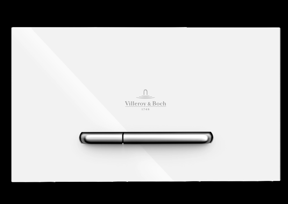 Кнопка для инсталляции Villeroy & Boch ViConnect E300, 260x150 мм, белая