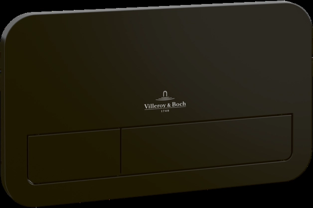 Кнопка для инсталляции Villeroy & Boch ViConnect E200, 253x145 мм, матовая черная