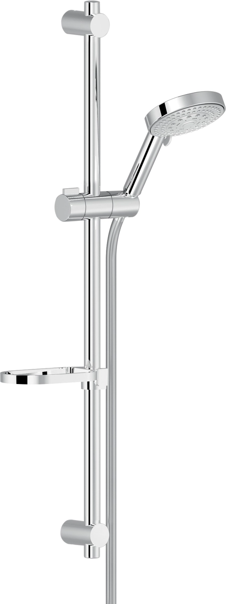 Душевой гарнитур Nobili 120мм 5jet + мыльница, хром  AD140/62CR