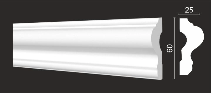 DKZ M302 (DD302) 60мм*25мм молдинг 10шт