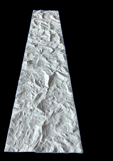 K002 (2900X600X50MM) Скала Полиуретановая панель