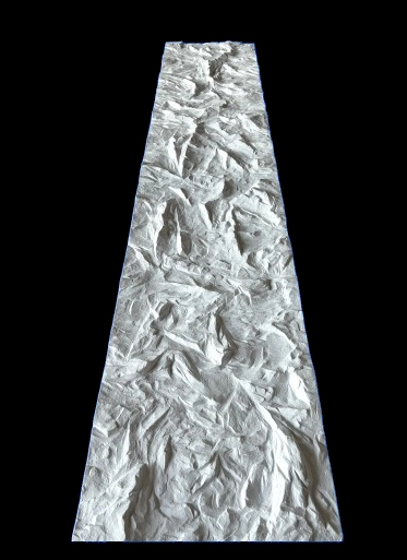 K003 (2900X600X50MM) Скала Полиуретановая панель