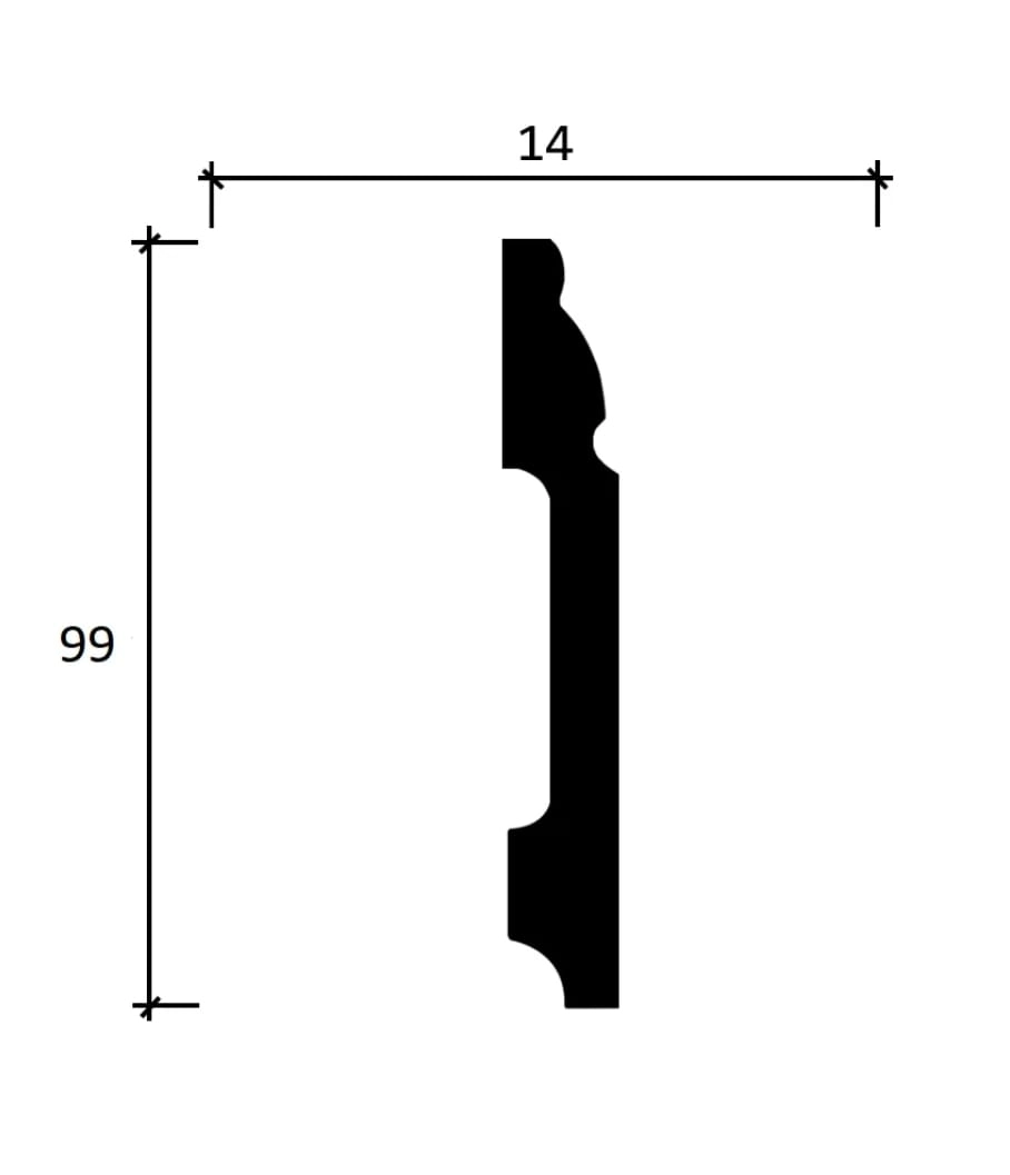 MEX-15 2,4м.  (DD15) 99*14*2400мм  18шт