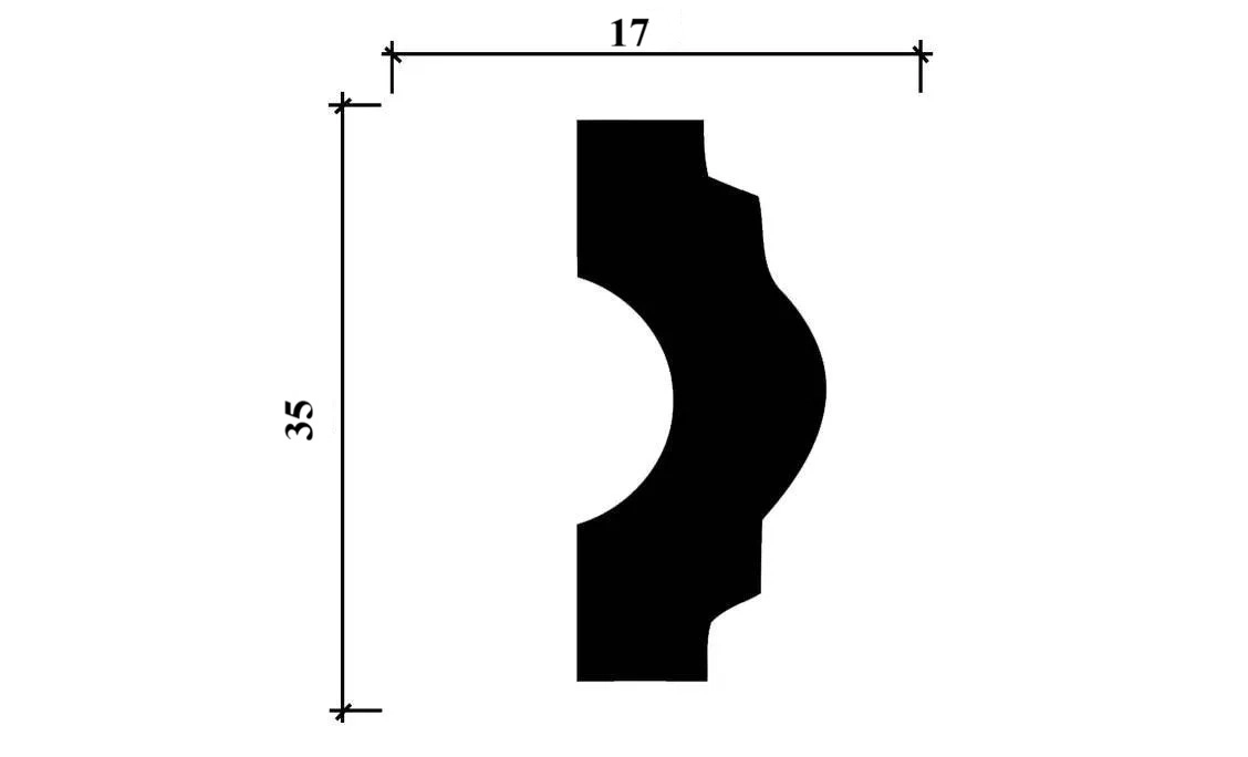 MEX-23 (DD23) 35*17*2000мм  50шт