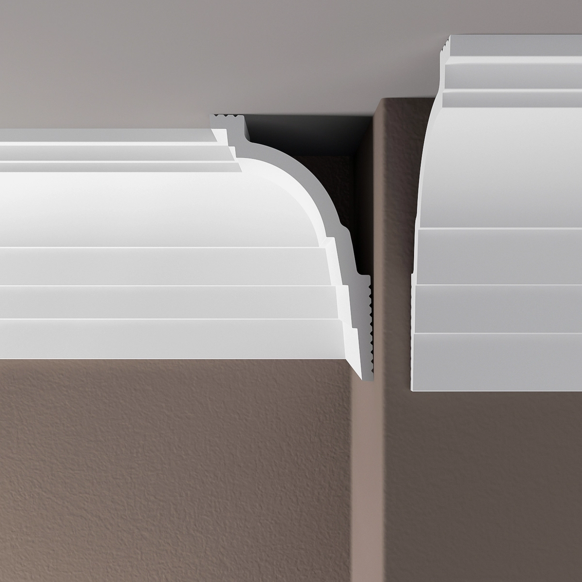 ПП10 Карниз XPS POLYMER Де-Багет  (130*80) (10шт)