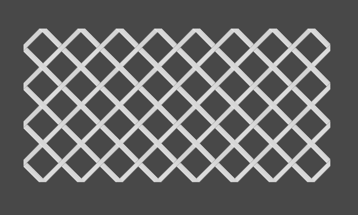 Решетка "Вязь" 600*330*6мм