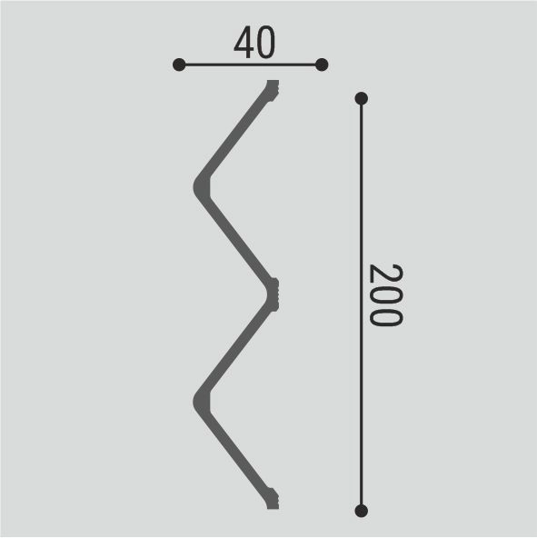 СП12/3 Панель стеновая Polymer  (3 шт) Bello Deco