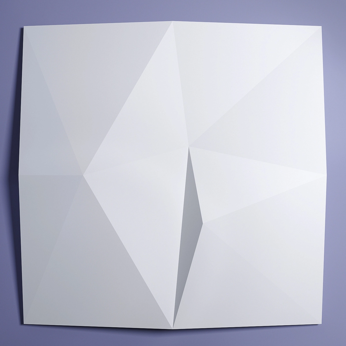 СП16 Панель стеновая Polymer  500*500 (3 шт) Bello Deco