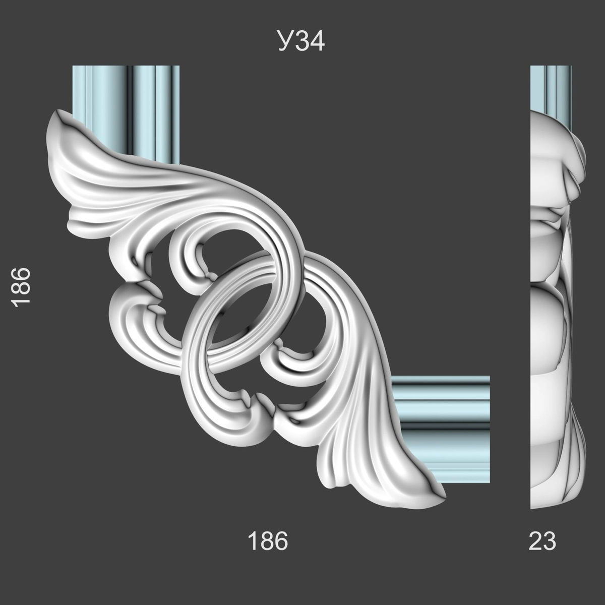 У34 - М10 Bello Deco 164*164