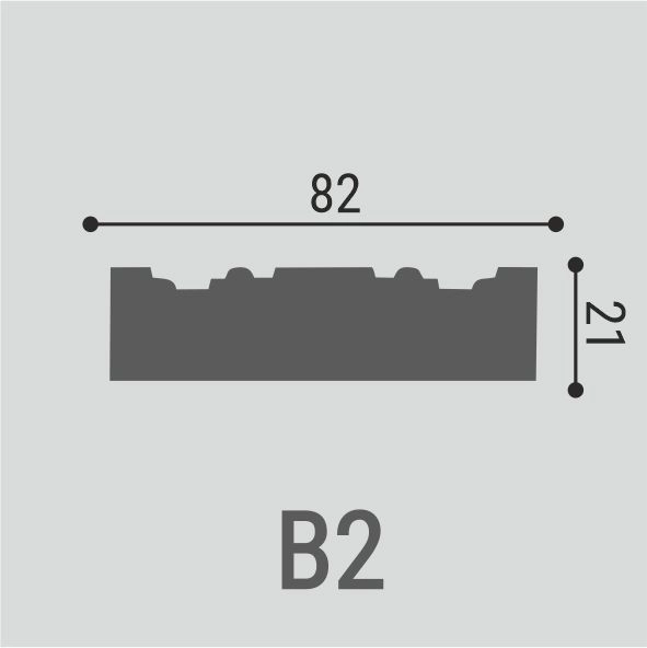 База декоративная В2 83/83