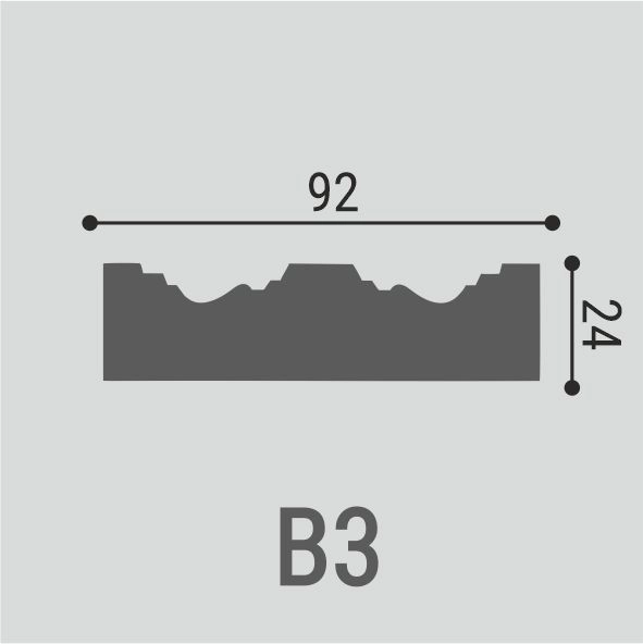 База декоративная В3 93/93
